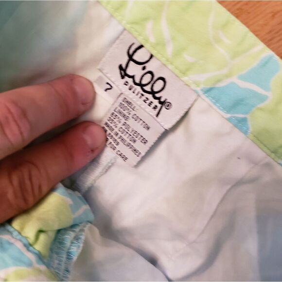 Lilly Pulitzer Myrtle Turtle Print Crop Pants - Picture 5 of 6